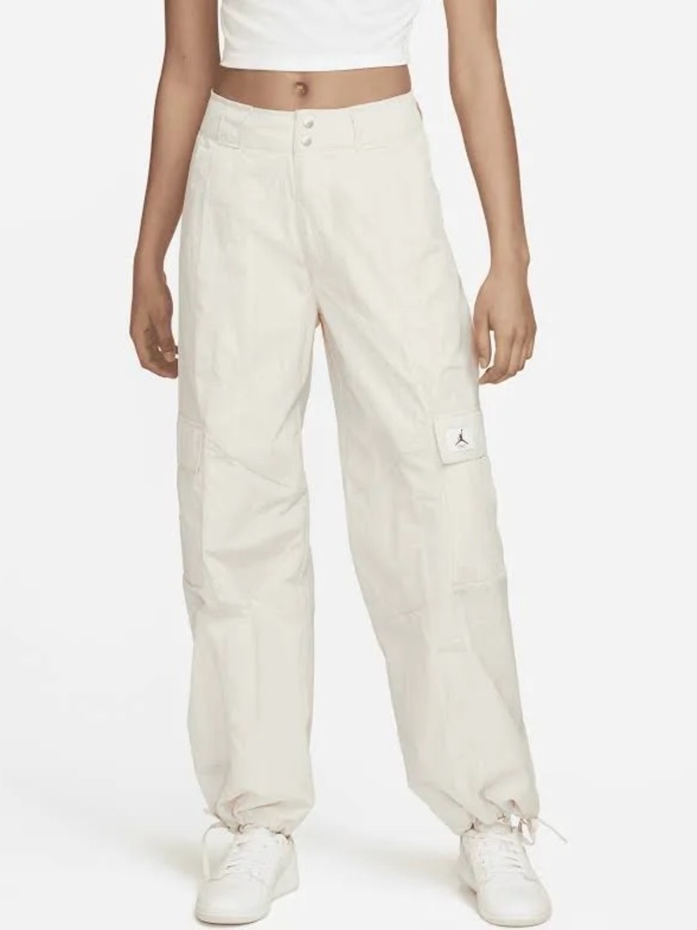 Jordan Cargo Pants XS Cream Sail Loose Fit Utility Jogger Women’s